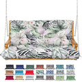 Porch Swing Cushion with Backrest, Waterproof Bench Cushion by NANGELRN