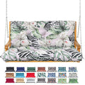 Porch Swing Cushion with Backrest, Waterproof Bench Cushion by NANGELRN