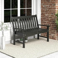 Tangkula HDPE Outdoor Garden Bench by TANGKULA