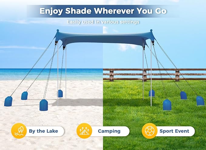 Gorich Beach Tent Sun Shelter - Image 4
