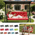Outdoor Swing Cushions, Porch 3 Seats Swing Cushion Replacement Pad by LCYY.TG