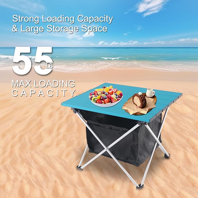 Grope Portable Camping Table Ultralight Aluminum Camp Table - Image 6