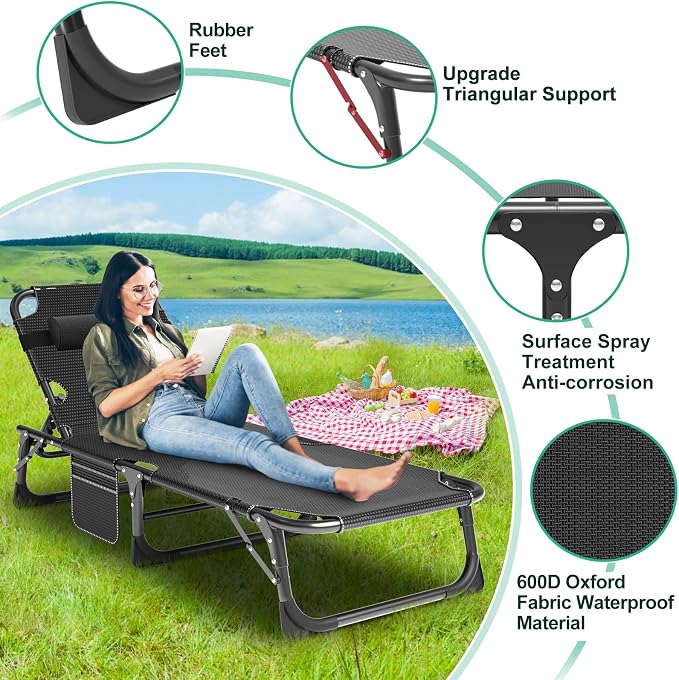 LILYPELLE Folding Lounge Chair - Image 6