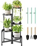 5 Tier Plant Stand Indoor, Tiered Plant Stand Outdoor by Cawukege