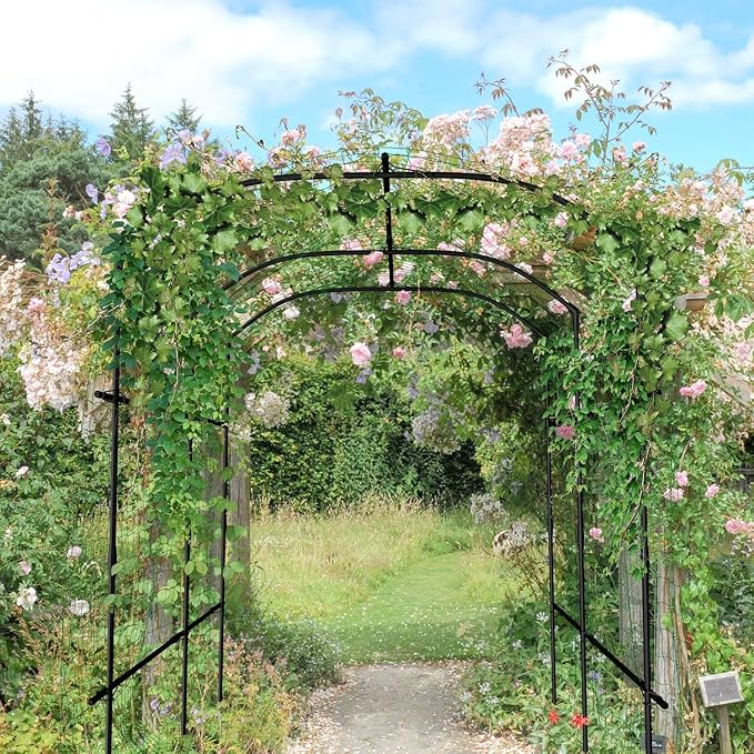 DoCred Tall Garden Arch Trellis - Image 4