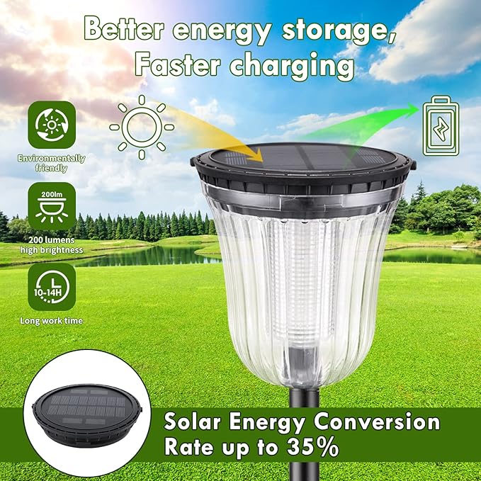 Solar Pathway Lights Super Bright 200 lumens - Image 4