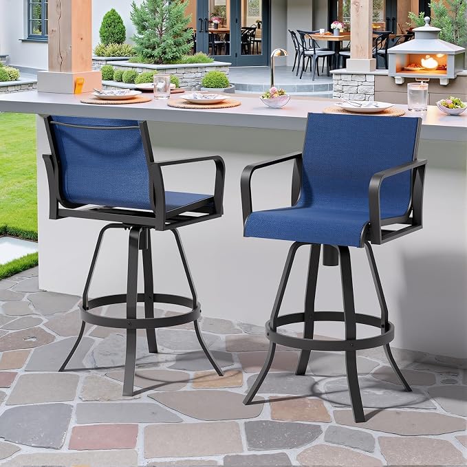 Crestlive Products Outdoor Swivel Bar Stools by CrestliveProducts