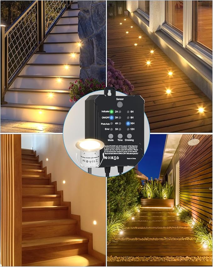 HIBOITEC Low Voltage Deck Lights Recessed Kit - Image 8