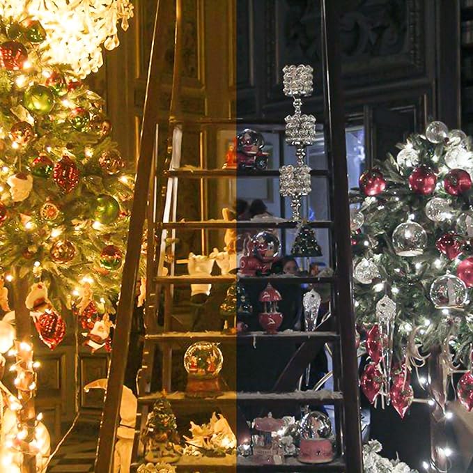 Warm White to Cool White Color Changing 200 LED 66FT Connectable Christmas - Image 4