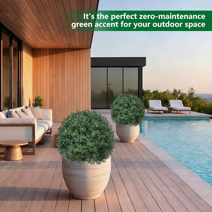 Artificial Boxwood Topiary Trees - Image 7