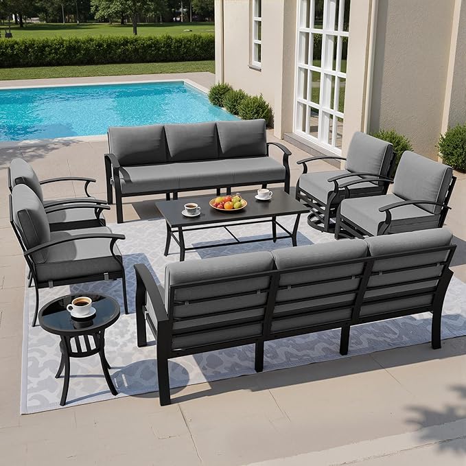 Kullavik Aluminum Patio Furniture Set by KULLAVIK