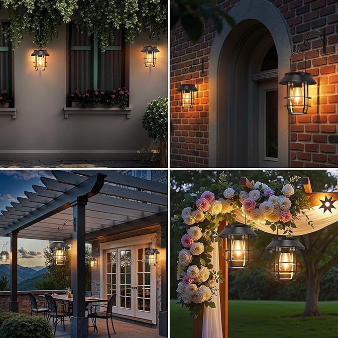 Solar Lanterns Outdoor Waterproof, High Brightness Hanging Solar Lights - Image 7