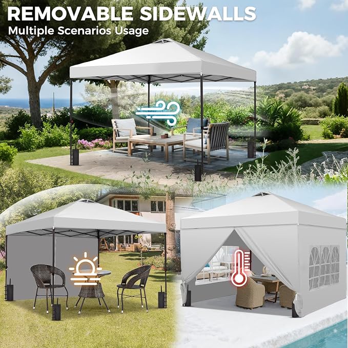 12x12 FT Pop Up Canopy, Instant Canopy Tent - Image 4