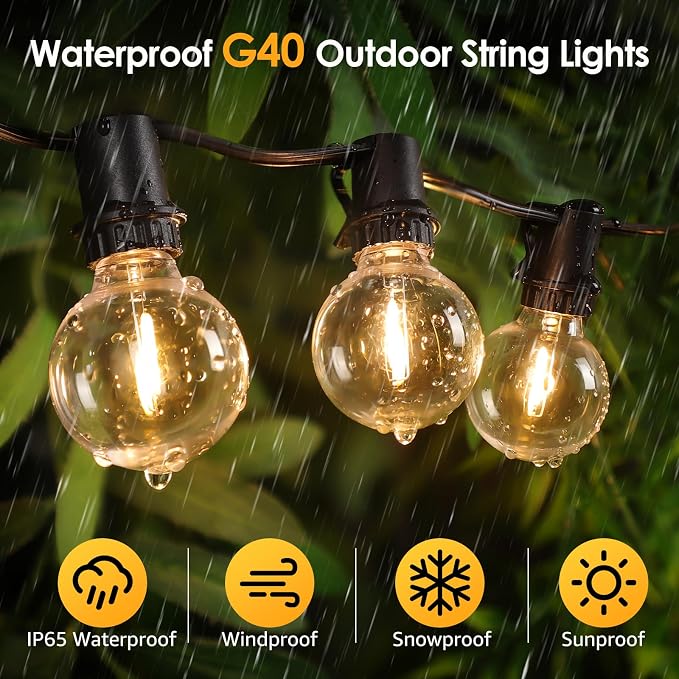 Mlambert 144FT Solar String Lights - Image 3