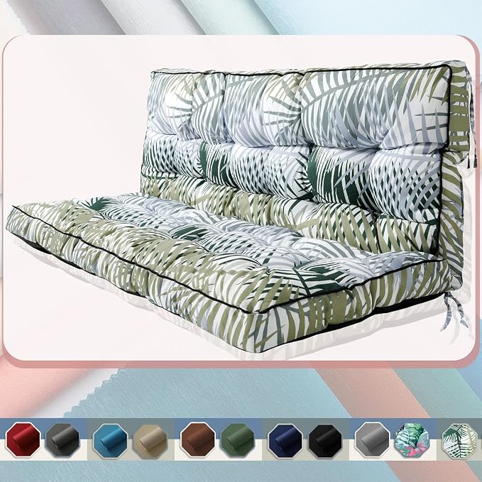 2-3 Seat Swing Replacement Cushion, Outdoor Bench Cushions by serhirst