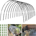 Garden Hoops Grow Tunnel, 12 Sets of 7FT Greenhouse Hoops by Xuwzenkl
