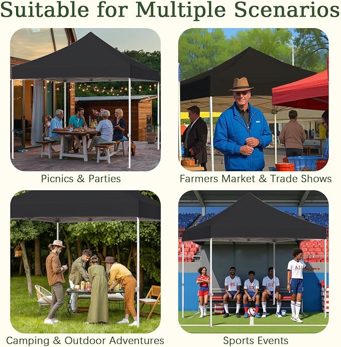 Easy 8x8 Pop Up Canopy Tent - Image 9