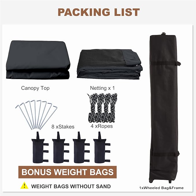 MASTERCANOPY Pop-Up Easy Setup Outdoor Canopy - Image 5
