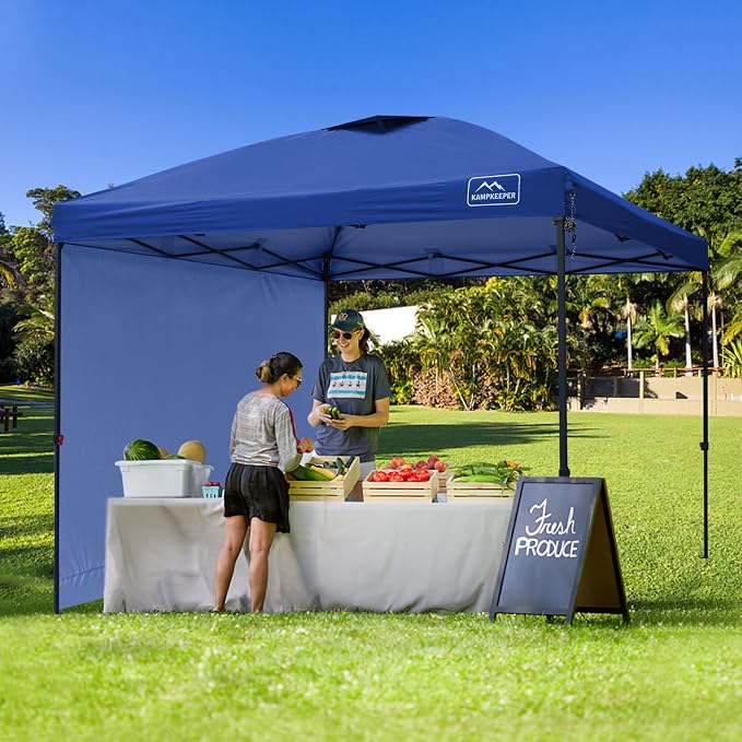KAMPKEEPER 10x10 Pop-Up Canopy Tent, Waterproof, Portable Shade - Image 8