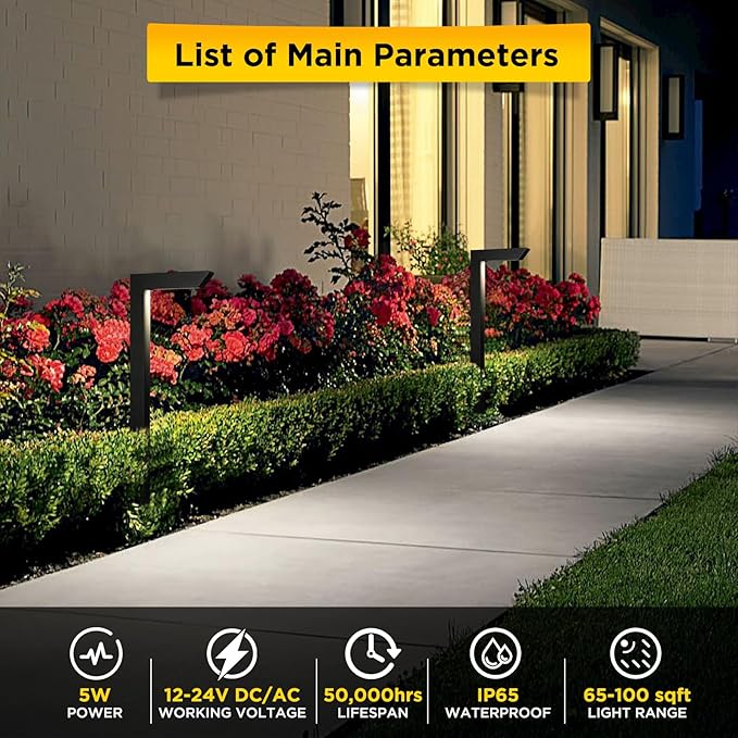 Gardencoin 3CCT LED Low Voltage Landscape Pathway Light, 12V Premium - Image 4