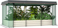 Outsunny 7.3 x 3.4 x 1 ft Galvanized Raised Garden Bed by Outsunny