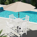 SERWALL 6 Pieces Outdoor Patio Bar Set by SERWALL