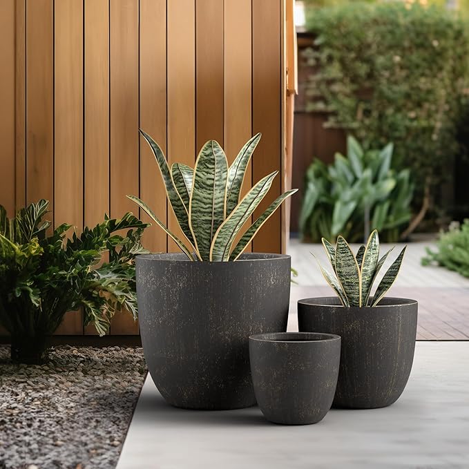 Kante 18", Outdoor Indoor Large Planter Pots - Image 5
