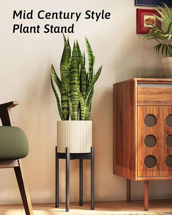 Adjustable Plant Stand Indoor, Bamboo Plant Stand Fits 8 9 10 11 12 Inches - Image 6