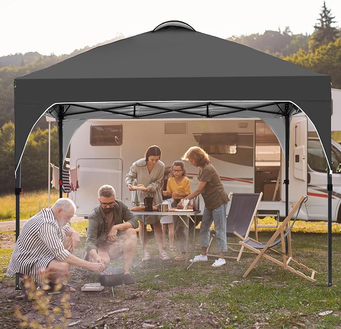 GDY 10x10 Pop Up Canopy Tent, Easy-Setup Gazebo, Outdoor Canopy - Image 6
