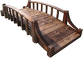 SamsGazebos Country Wood Garden Bridge by SamsGazebos