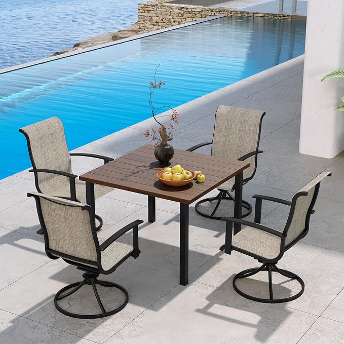 Grand patio 5-Piece Outdoor Dining Set by GrandPatio
