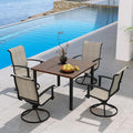 Grand patio 5-Piece Outdoor Dining Set by GrandPatio