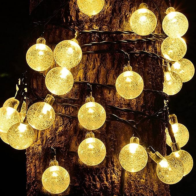Solatec Solar String Lights, 2 Pack Outdoor String Light 60 LED 40ft 8 Lighting - Image 5