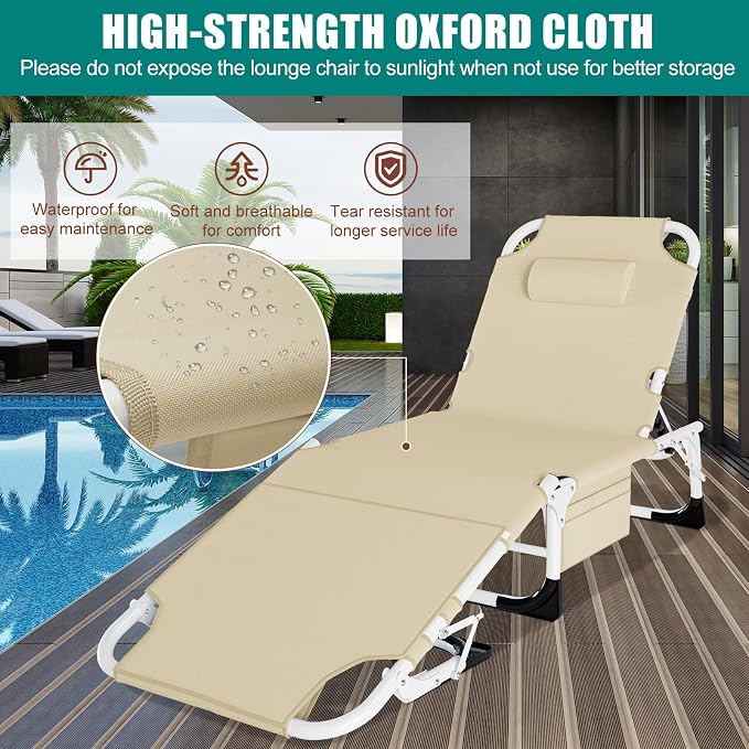 DoCred Heavy Duty Tanning Chair - Image 6