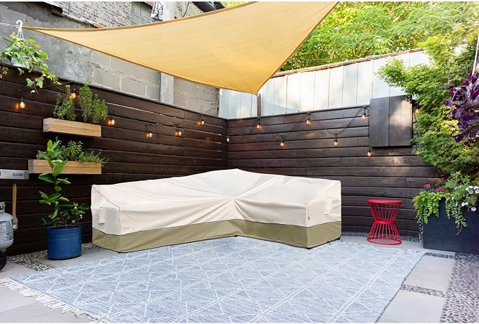 Outdoor Sectional Cover -Patio Furniture Covers Waterproof Rip-Stop Anti-UV - Image 3