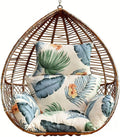 Floral Egg Chair Cushion Hanging Basket Hammock Seat Cushion Thick Soft Egg by ChairCushions