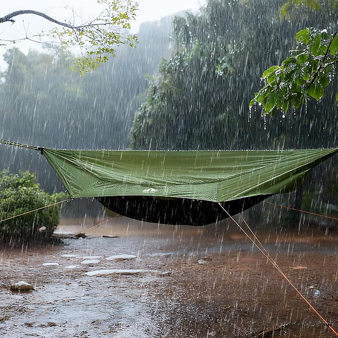 Night Cat Camping Hammock Tent: Lightweight Portable 4 in 1 Hammock - Image 4