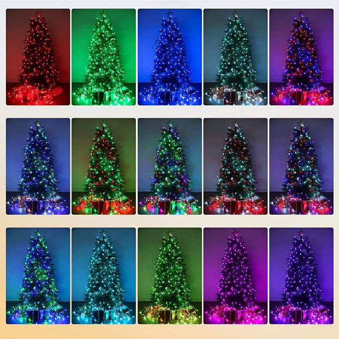 Joomer Color Changing Christmas String Lights, 279FT 800 LED 17 Colors LED - Image 2