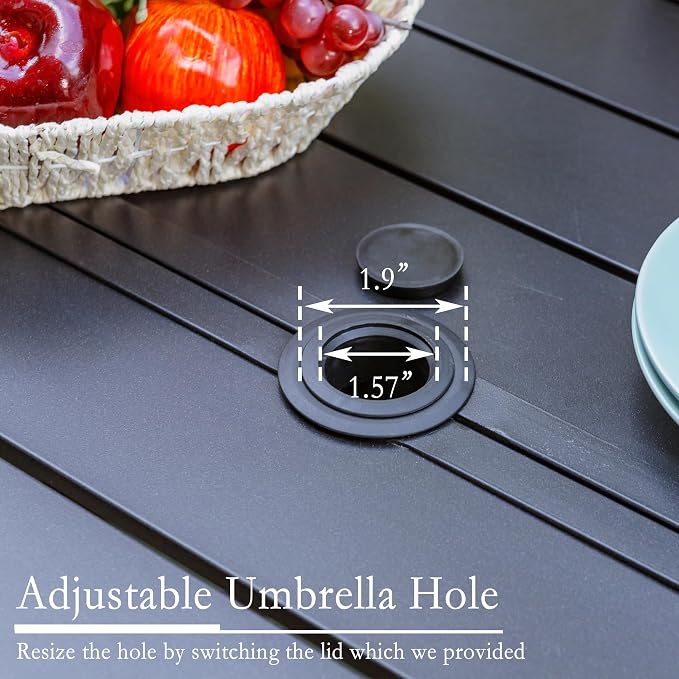 Sophia & William Outdoor Patio Table - Image 5
