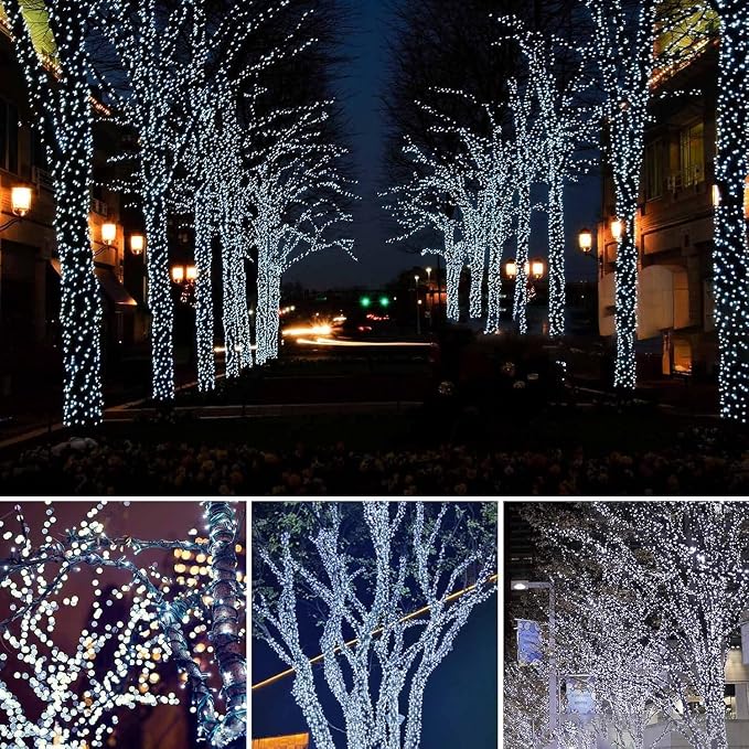6 Pack Solar String Lights for Outside, 285 FT Total 720 LED Solar Chrismas - Image 2