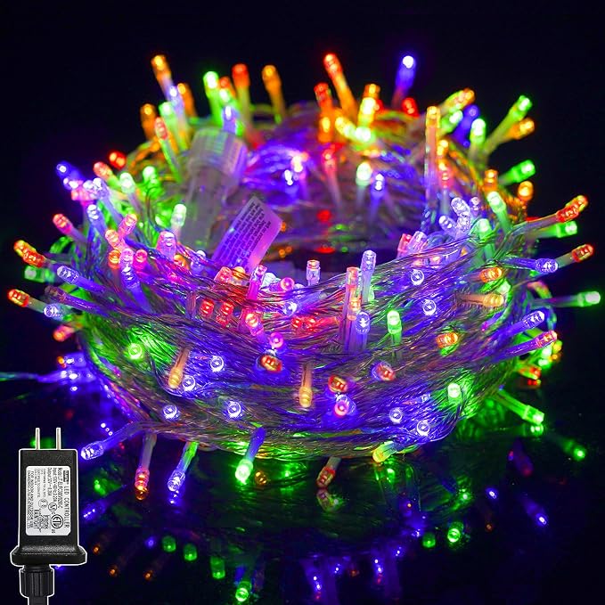 LJLNION 300 LED String Lights Outdoor Indoor, Extra Long 98.5FT Christmas Lights by LJLNION