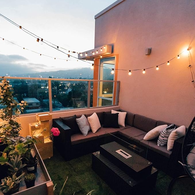 Outdoor String Lights – 50ft Connectable Patio Lights - Image 8