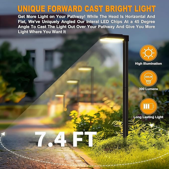 Bobcat Solar Pathway Lights Super Bright 300 lumens - Image 2