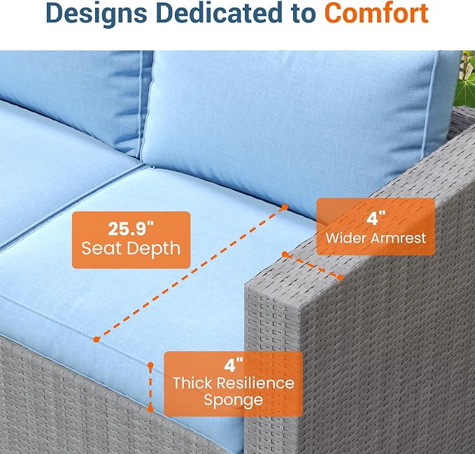 Wisteria Lane Patio Furniture Set - Image 3