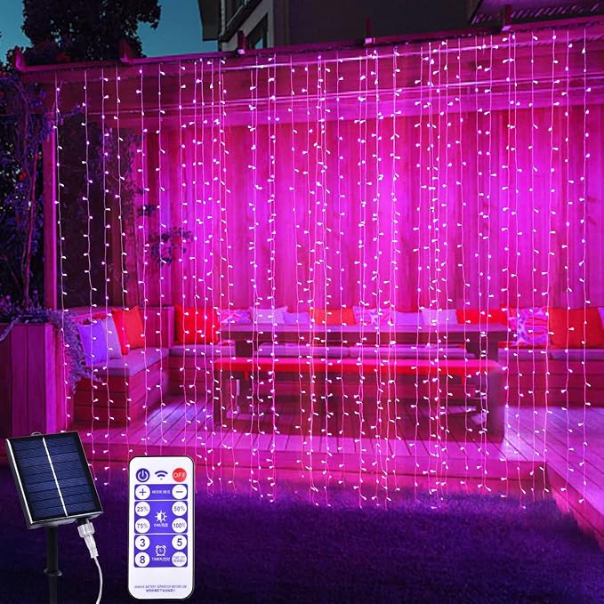 300LED Solar Curtain Lights by XINXIANLIAN