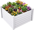 YITAHOME 4x4x2 FT Plastic Raised Garden Bed Kit, Large Outdoor Above Ground by YITAHOME