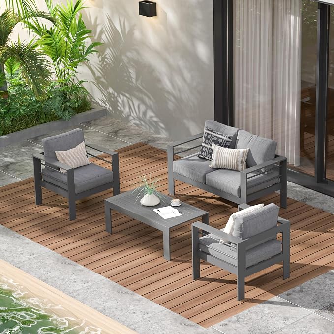 Wisteria Lane Aluminum Patio Furniture Set - Image 8