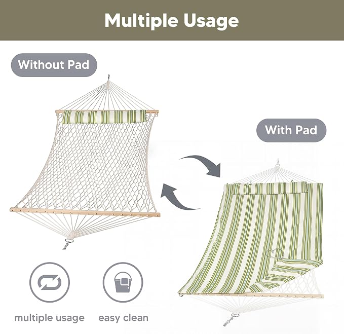 SUNCREAT Portable 2 Person Hammock - Image 3