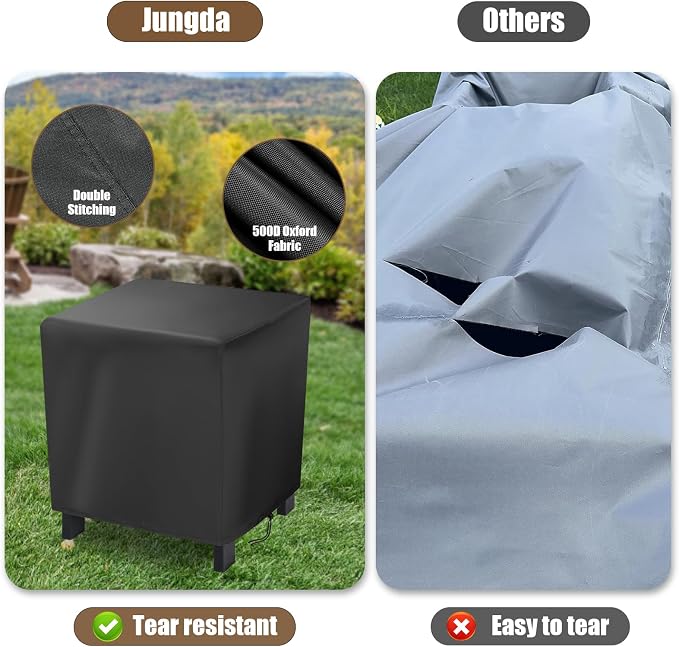 Outdoor Small Side Table Cover, 19 Inch Patio Small Side Table Cover - Image 4