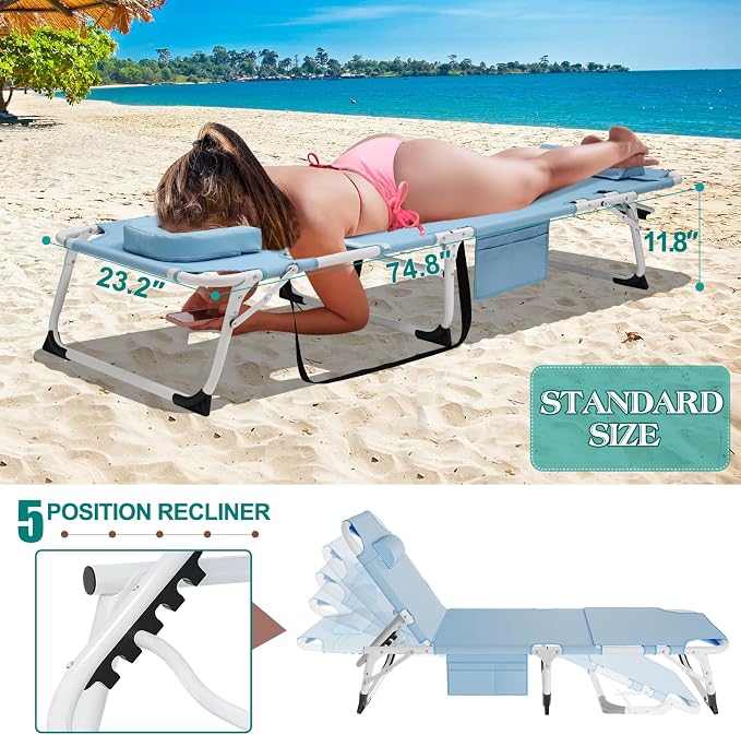 DoCred Heavy Duty Tanning Chair - Image 4